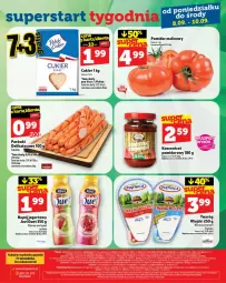 Gazetka promocyjna Topaz - Gazetka - Gazetka - ważna od 10.09 do 10.09.2025 - strona 28 - produkty: Sok, Ser, Twaróg, Cukier, Piątnica, Sokołów, Jogurt, Parówki, Napój jogurtowy, Napój, Olej, Pomidor malinowy