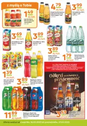 Gazetka promocyjna Gama - Gazetka Gama - Gazetka - ważna od 16.03 do 16.03.2024 - strona 10 - produkty: Piwa, Piwo, Piec, Sok pomarańczowy, Sok, Gra, 7up, Pepsi max, Mirinda, Warka, Leon, Pepsi, Sok jabłkowy, Hellena, Cappy, Woda, Napój, Nektar, Hortex