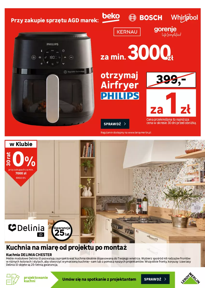 Gazetka promocyjna Leroy Merlin - Gazetka Leroy Merlin - ważna 22.04 do 19.05.2026 - strona 19 - produkty: Bateria, Bateria kuchenna, Grohe, Korpusy, Kuchnia, Meble, Rum, Zestaw mebli kuchennych, Zlew, Zlewozmywak