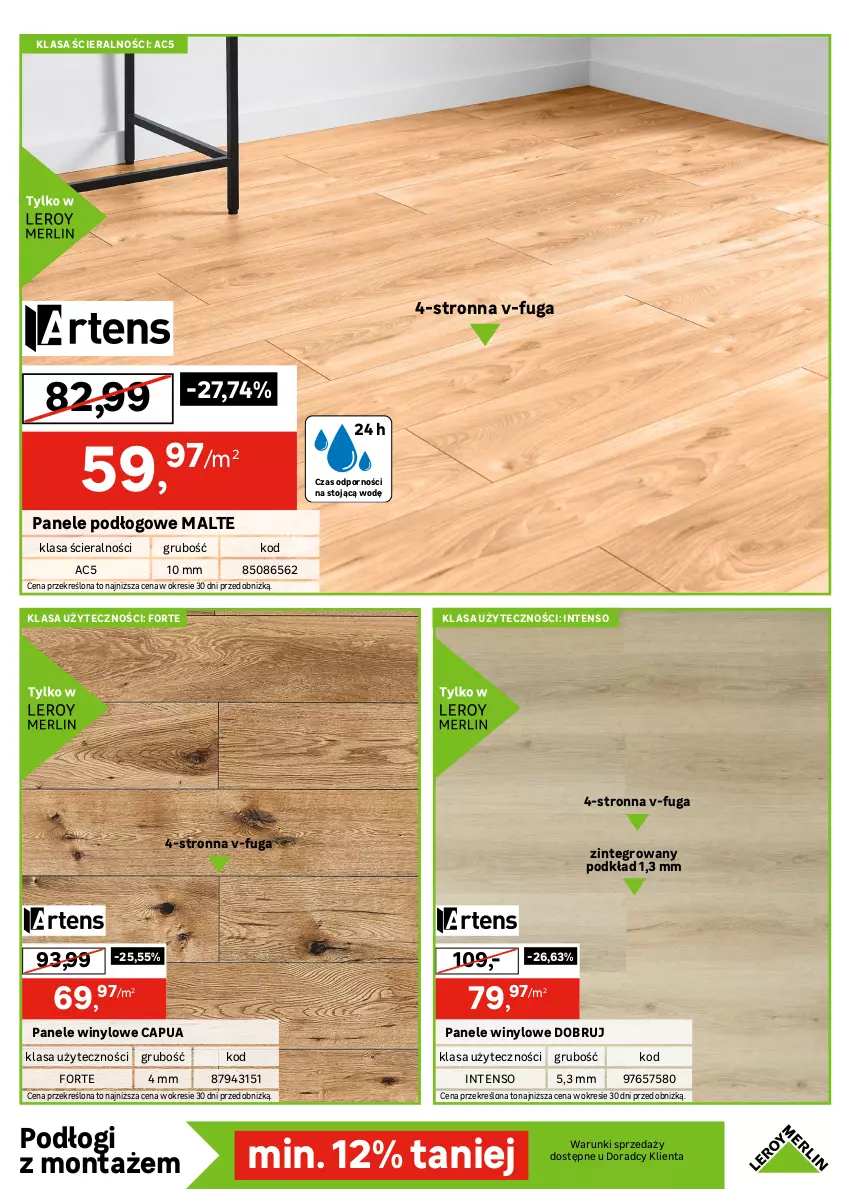 Gazetka promocyjna Leroy Merlin - Gazetka Leroy Merlin - ważna 22.04 do 19.05.2026 - strona 21 - produkty: Gra, LG, Mars, Podkład, Por