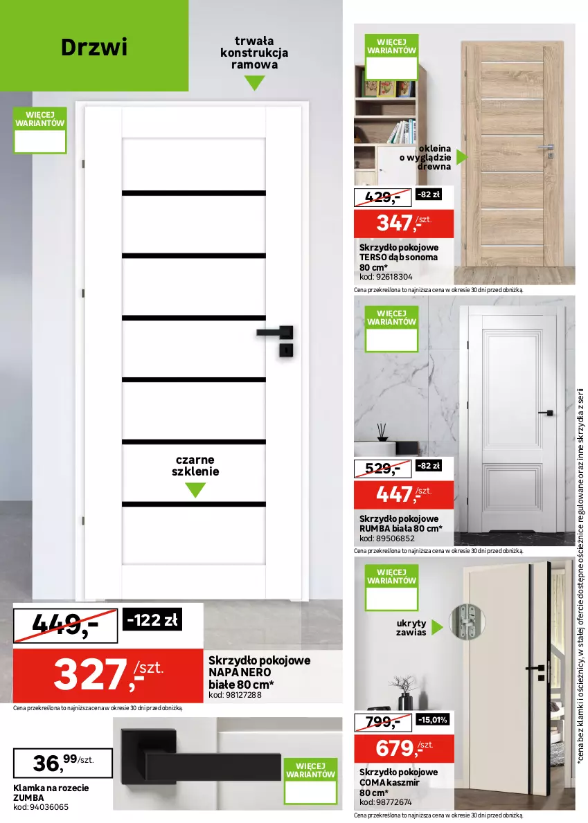 Gazetka promocyjna Leroy Merlin - Gazetka Leroy Merlin - ważna 22.04 do 19.05.2026 - strona 24 - produkty: Drzwi, Klamka, Rum, Ser