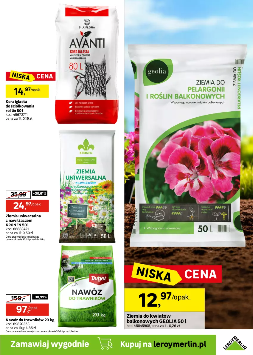 Gazetka promocyjna Leroy Merlin - Gazetka Leroy Merlin - ważna 22.04 do 19.05.2026 - strona 7 - produkty: Flora, Nawóz, Ogród