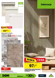 Gazetka promocyjna Leroy Merlin - Gazetka Leroy Merlin - Gazetka - ważna od 19.05 do 19.05.2026 - strona 15 - produkty: Tapeta, Ser, Perła, Lampa sufitowa, Reflektor, Lampa, Dywan, Fa