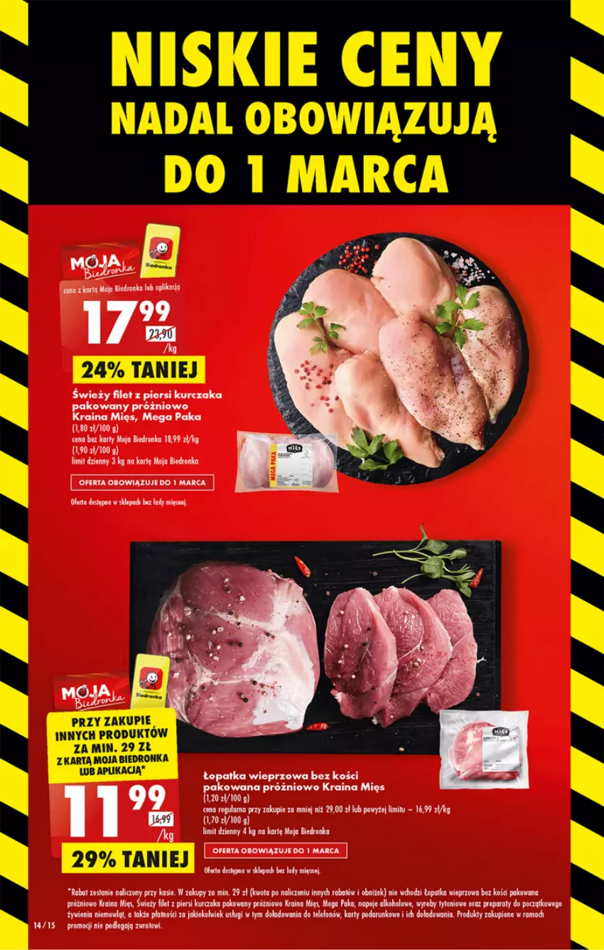 Gazetka promocyjna Biedronka - ważna 27.02 do 04.03.2023 - strona 14 - produkty: Dron, Filet z piersi kurczaka, Kurczak