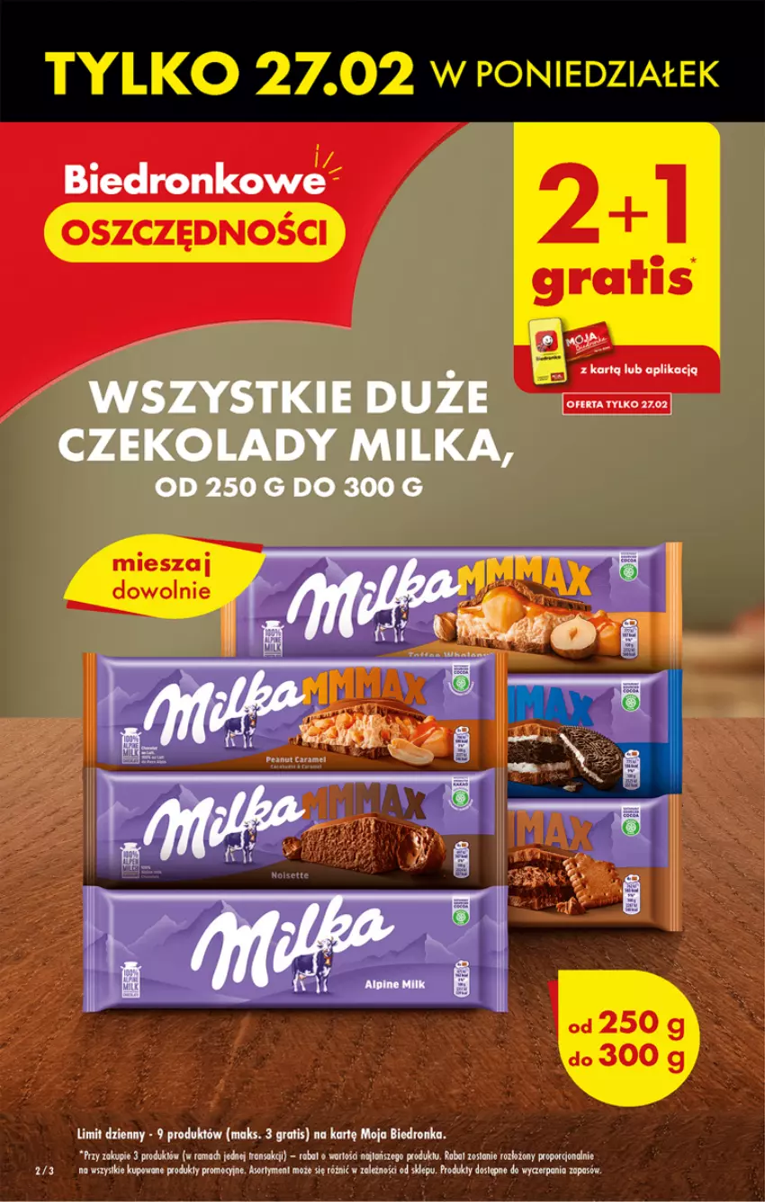 Gazetka promocyjna Biedronka - ważna 27.02 do 04.03.2023 - strona 2 - produkty: Dron, Gra, Milka, Por, Rama