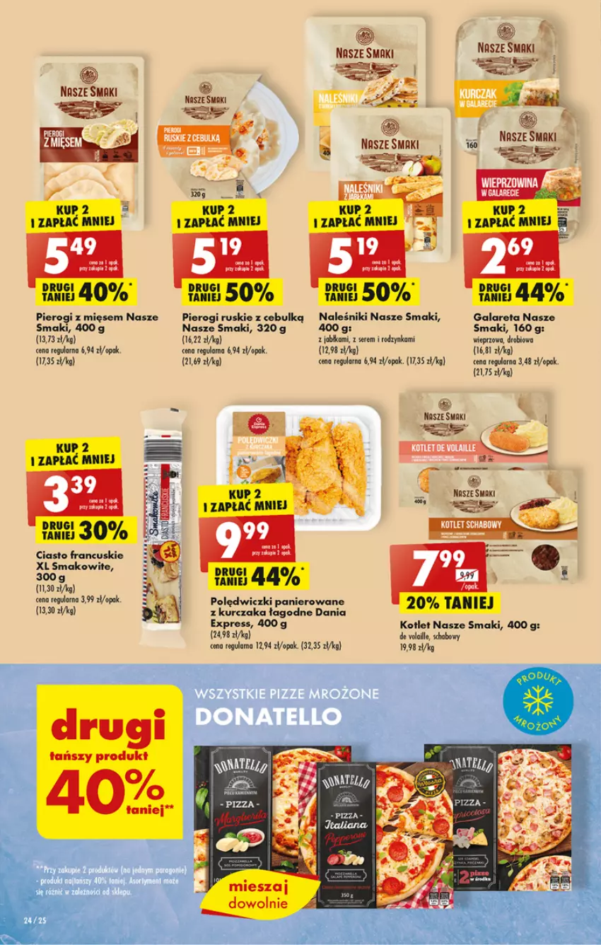 Gazetka promocyjna Biedronka - ważna 27.02 do 04.03.2023 - strona 24 - produkty: Fa, Gala, Jabłka, Kotlet, Kurczak, Naleśniki, Pierogi, Polędwiczki panierowane, Ser