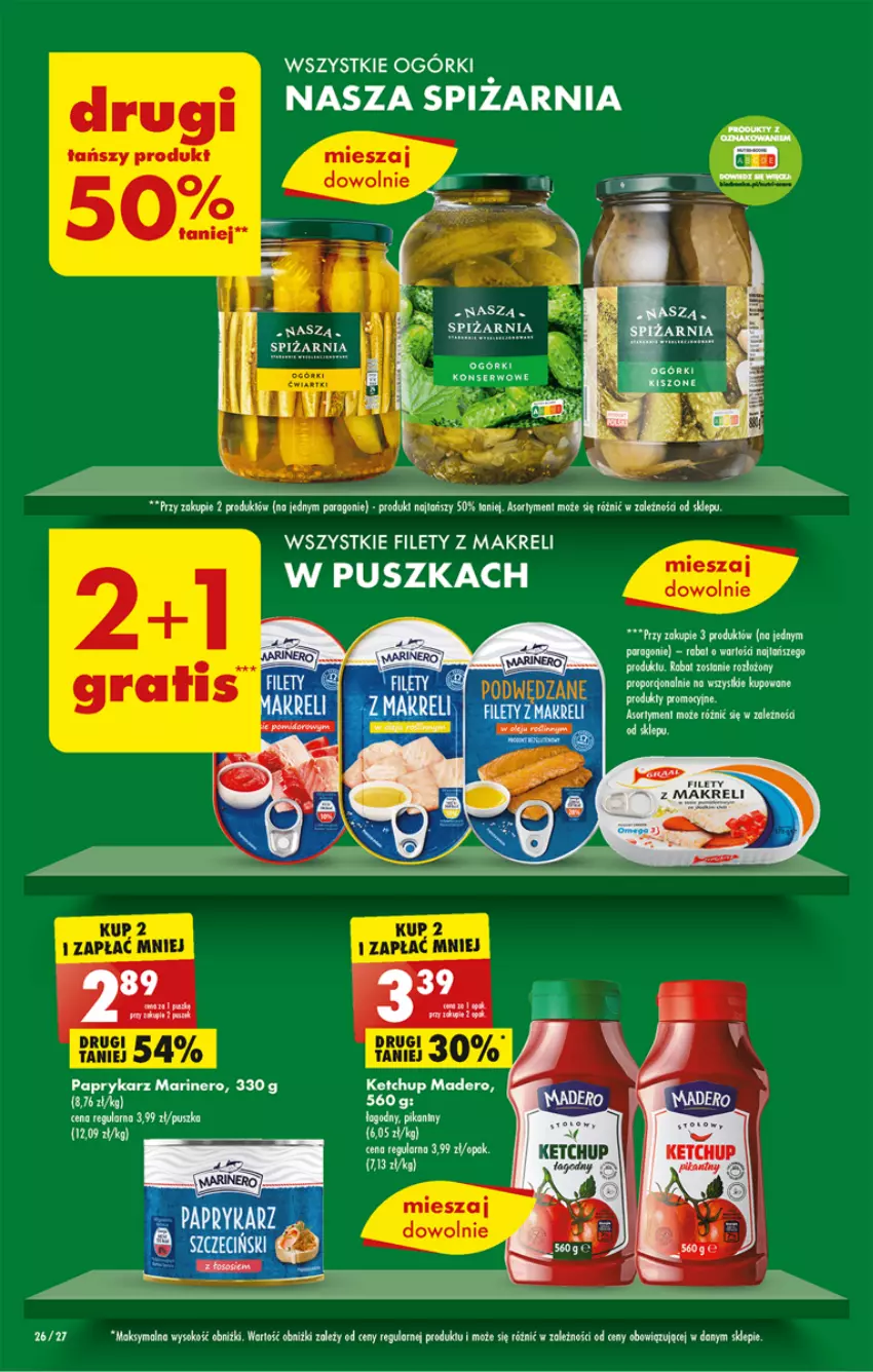 Gazetka promocyjna Biedronka - ważna 27.02 do 04.03.2023 - strona 26 - produkty: Gra, Ketchup, Papryka, Paprykarz, Por, Robot