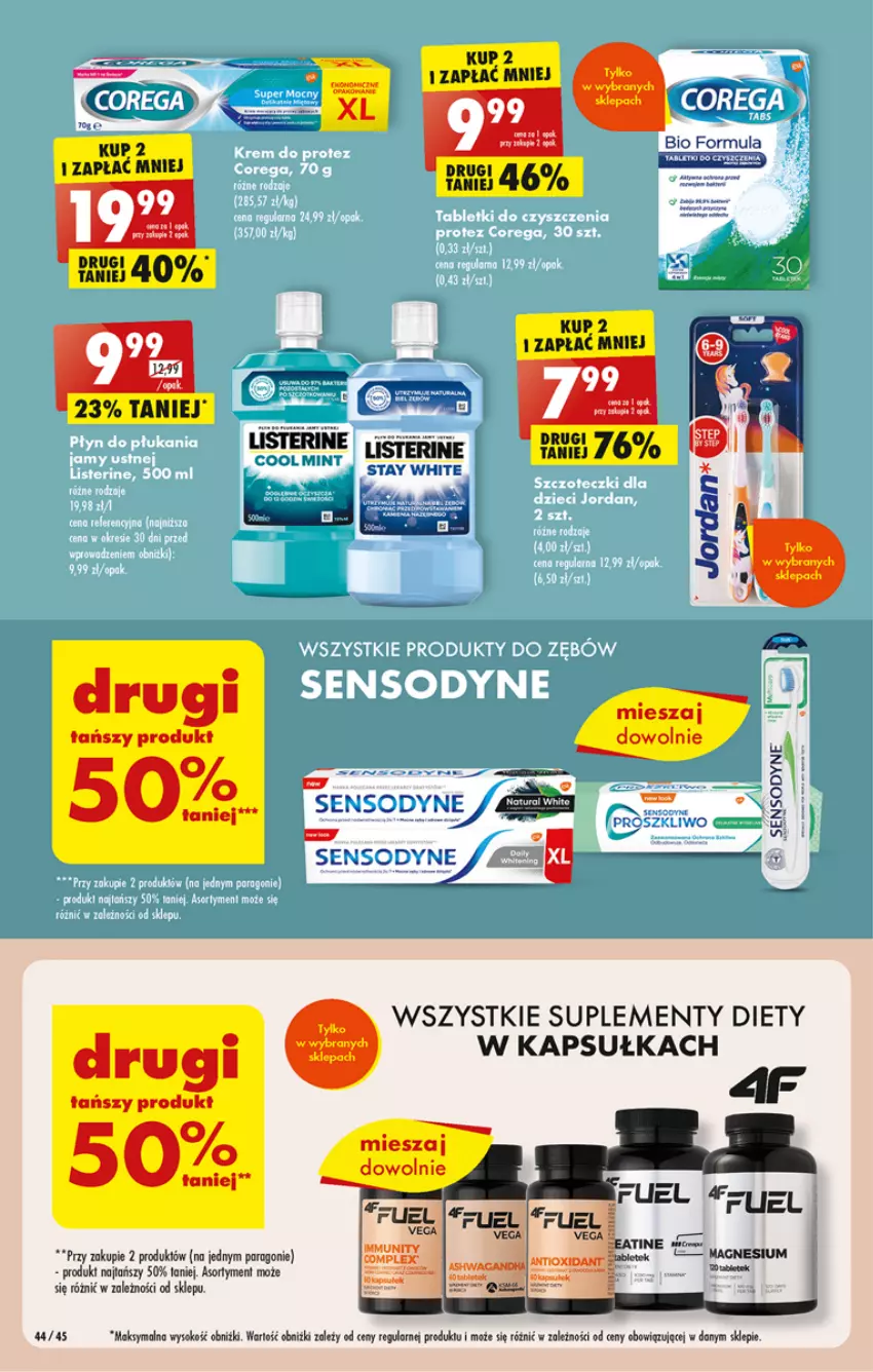 Gazetka promocyjna Biedronka - ważna 27.02 do 04.03.2023 - strona 44 - produkty: Fa, Listerine, Sok, Tablet