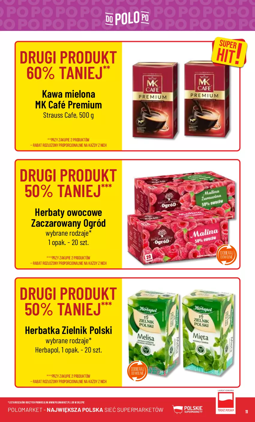 Gazetka promocyjna PoloMarket - Gazetka pomocyjna - ważna 24.01 do 30.01.2024 - strona 11 - produkty: Herbapol, Kawa, Kawa mielona, Ogród, Por