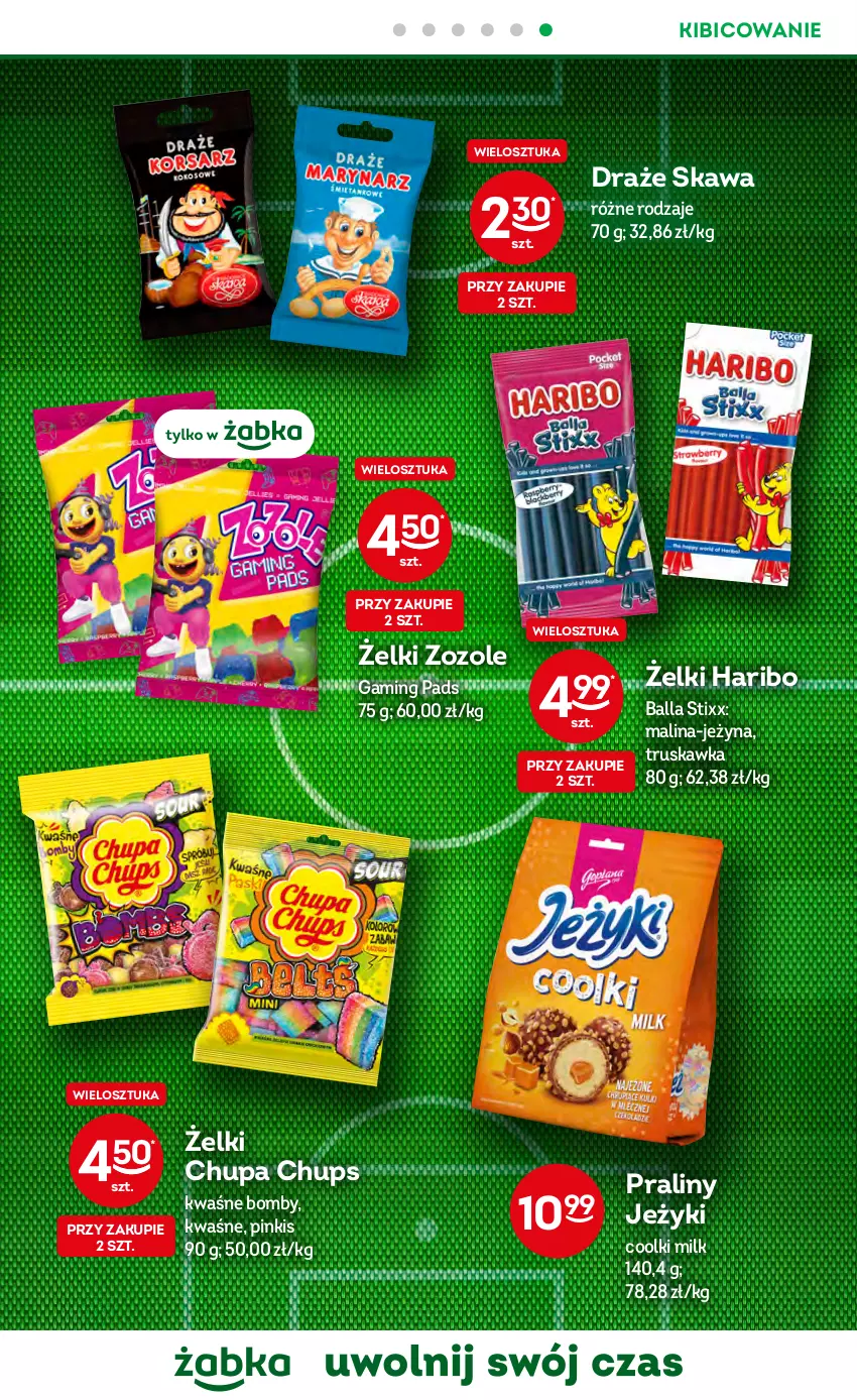 Gazetka promocyjna Żabka - ważna 16.11 do 22.11.2022 - strona 13 - produkty: BIC, Chupa Chups, Haribo, Jeżyki, Kawa, Praliny