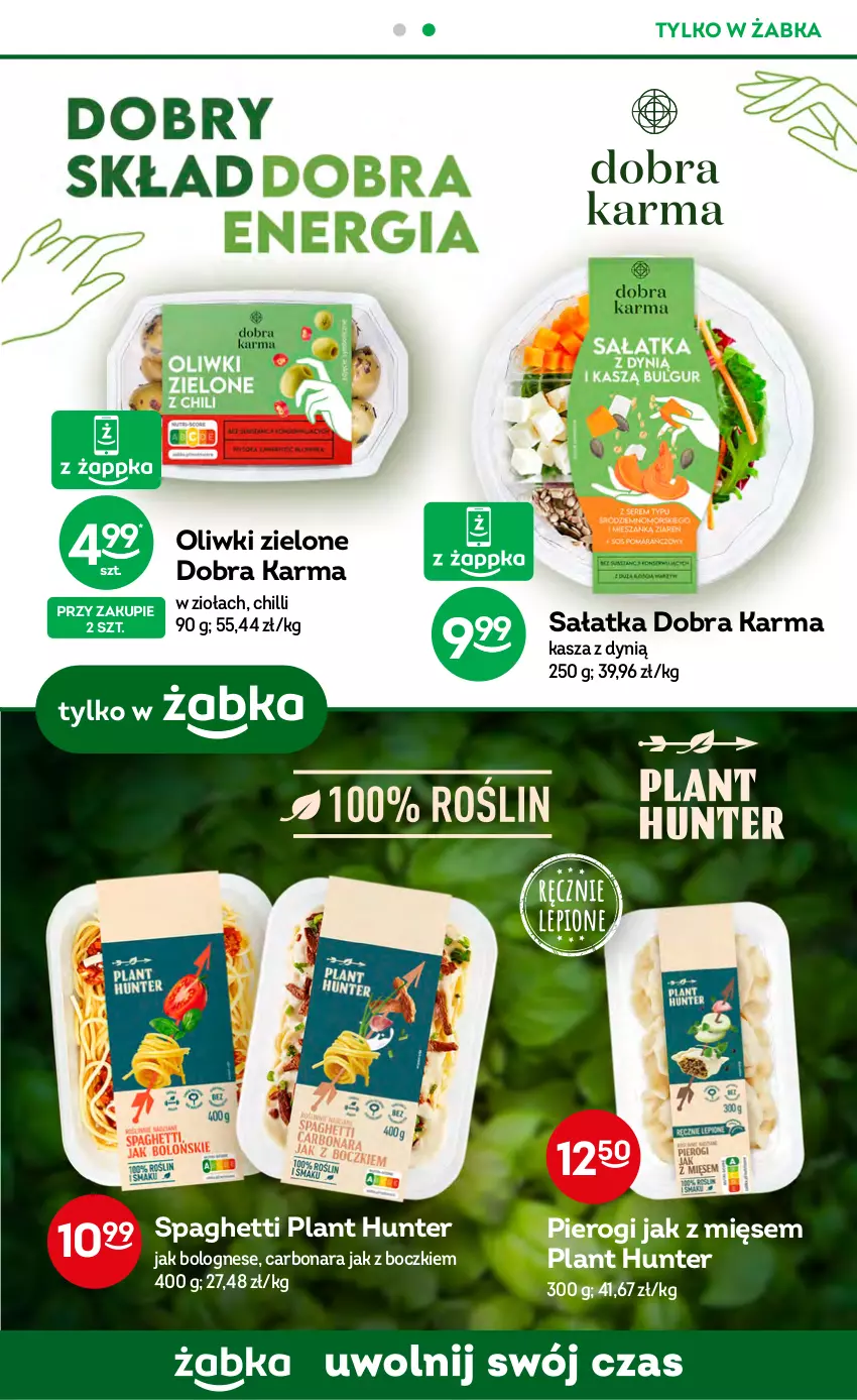 Gazetka promocyjna Żabka - ważna 16.11 do 22.11.2022 - strona 31 - produkty: Dynią, Kasza, Oliwki, Oliwki zielone, Pierogi, Sałat, Sałatka, Spaghetti