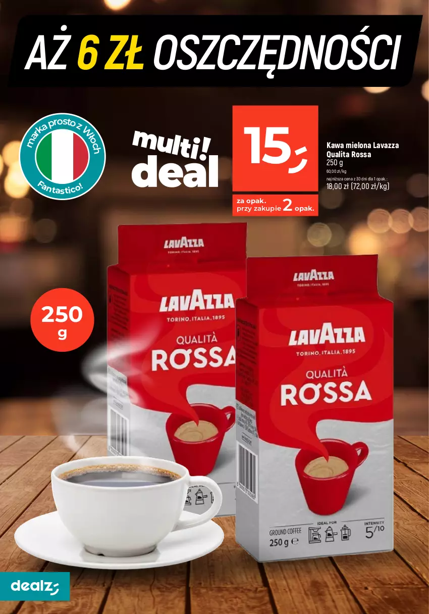 Gazetka promocyjna Dealz - MAKE A DEALZ - ważna 22.02 do 28.02.2024 - strona 14 - produkty: Fa, Herbata, Kawa, Kawa mielona, Lavazza, Loyd