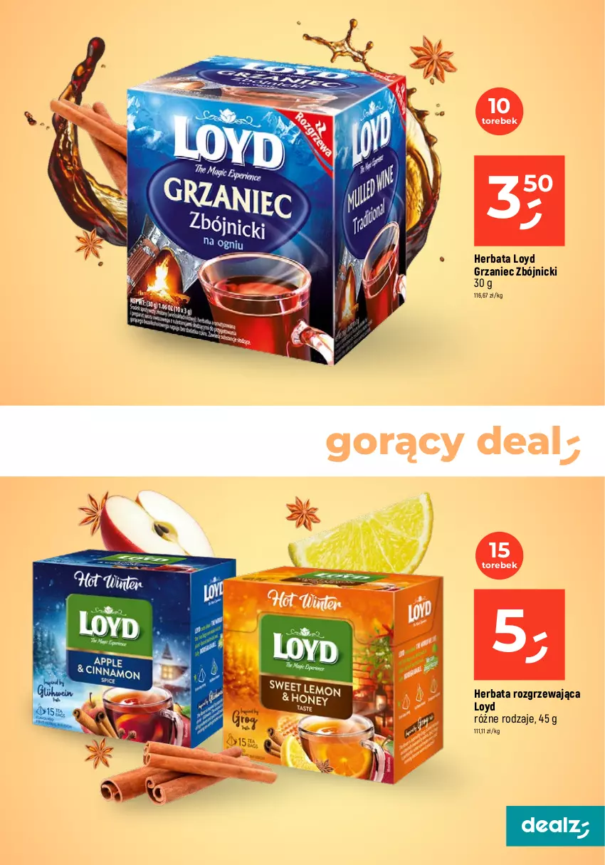 Gazetka promocyjna Dealz - MAKE A DEALZ - ważna 22.02 do 28.02.2024 - strona 15 - produkty: Fa, Herbata, Kawa, Kawa mielona, Lavazza, Loyd