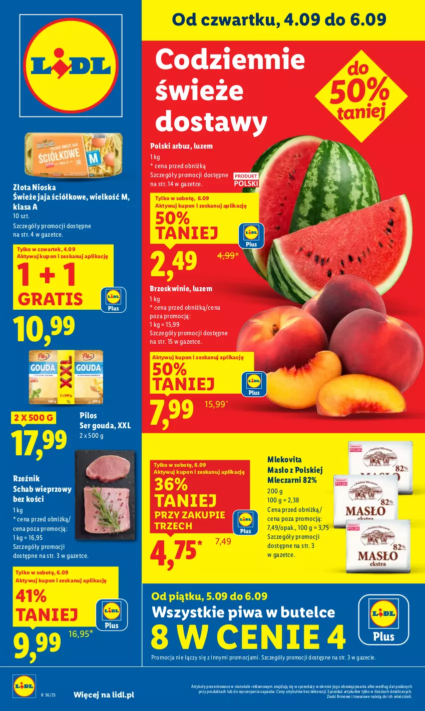 Gazetka promocyjna Lidl - GAZETKA - ważna 04.09 do 06.09.2025 - strona 1