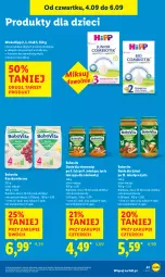 Gazetka promocyjna Lidl - GAZETKA - Gazetka - ważna od 06.09 do 06.09.2025 - strona 53 - produkty: HiPP, Zupa, BoboVita, Danie dla dzieci, Dzieci