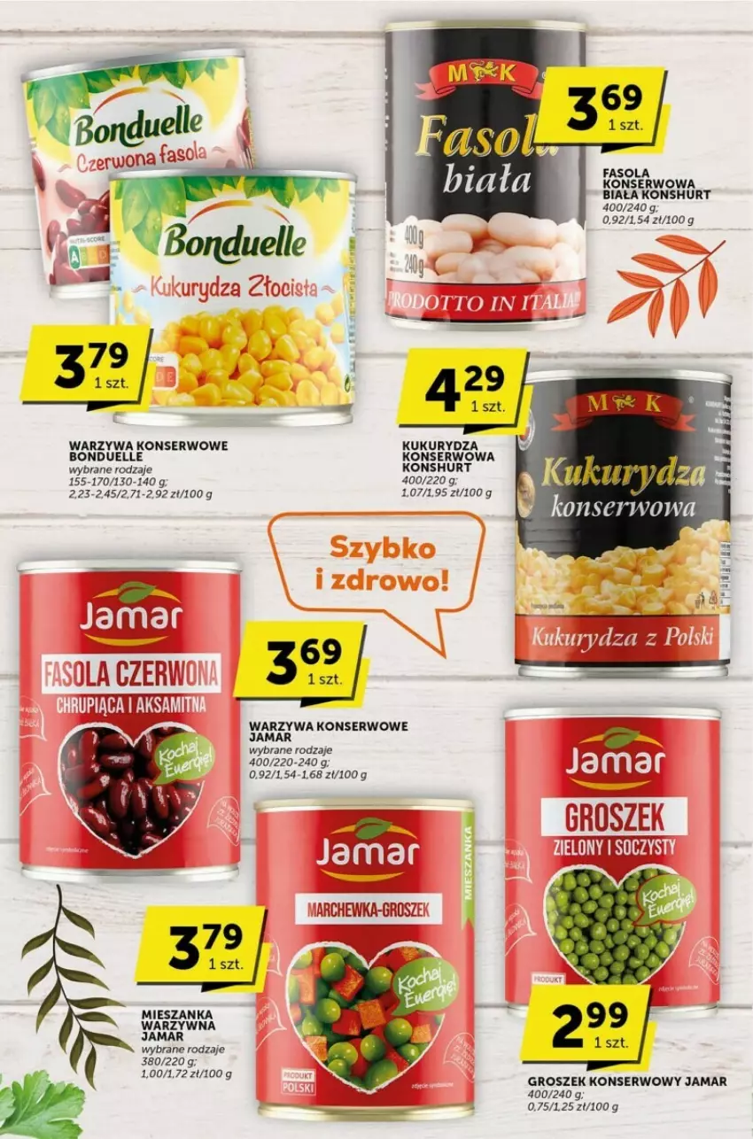 Gazetka promocyjna Selgros - ważna 05.10 do 17.10.2023 - strona 10 - produkty: Bonduelle, Fa, Fasola, Groszek, Kukurydza, Mieszanka warzyw, Ser, Warzywa, Warzywa konserwowe