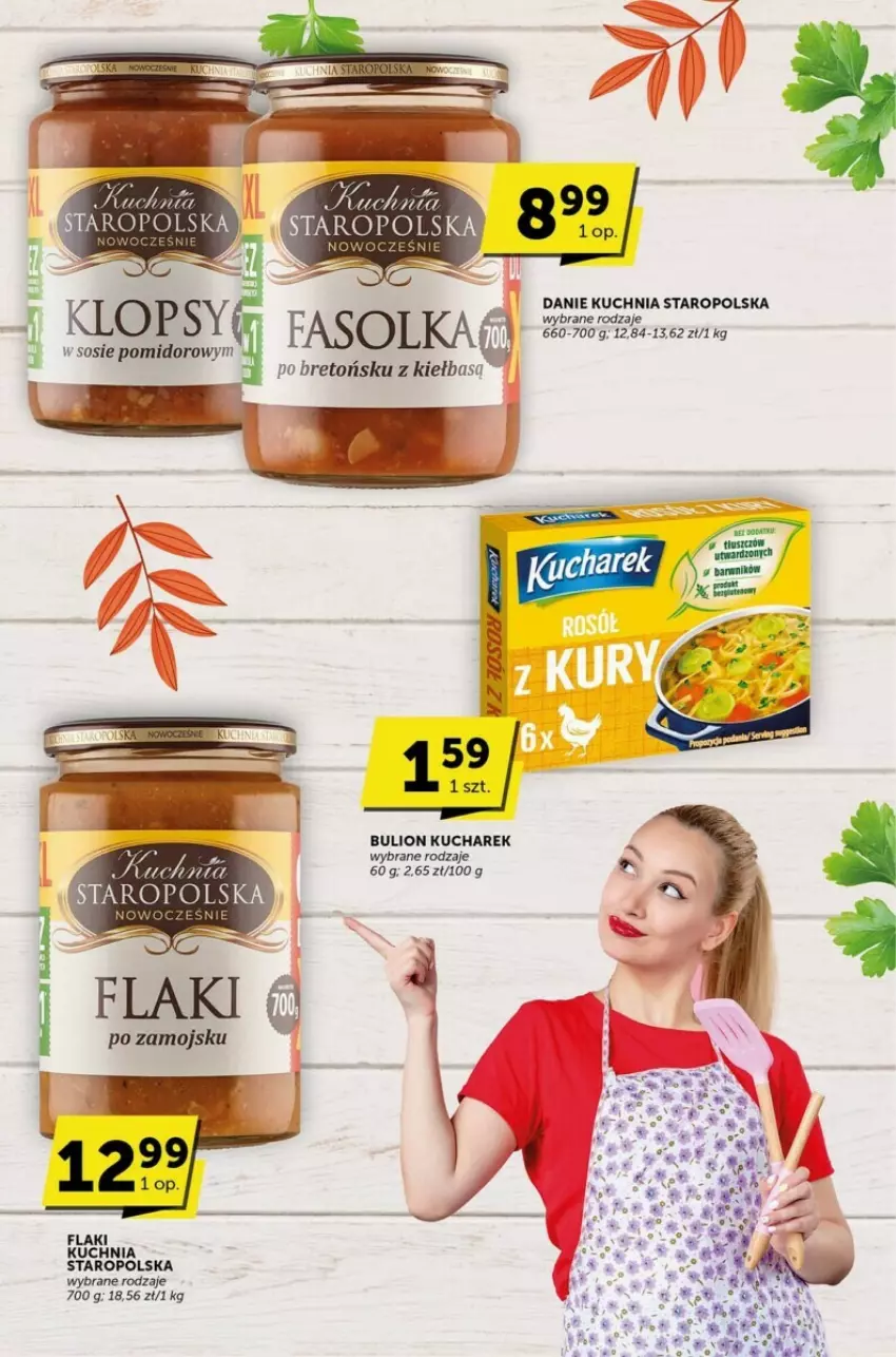 Gazetka promocyjna Selgros - ważna 05.10 do 17.10.2023 - strona 14 - produkty: Bulion, Flaki, Flaki po zamojsku, Kucharek, Kuchnia, Kuchnia Staropolska, Lion