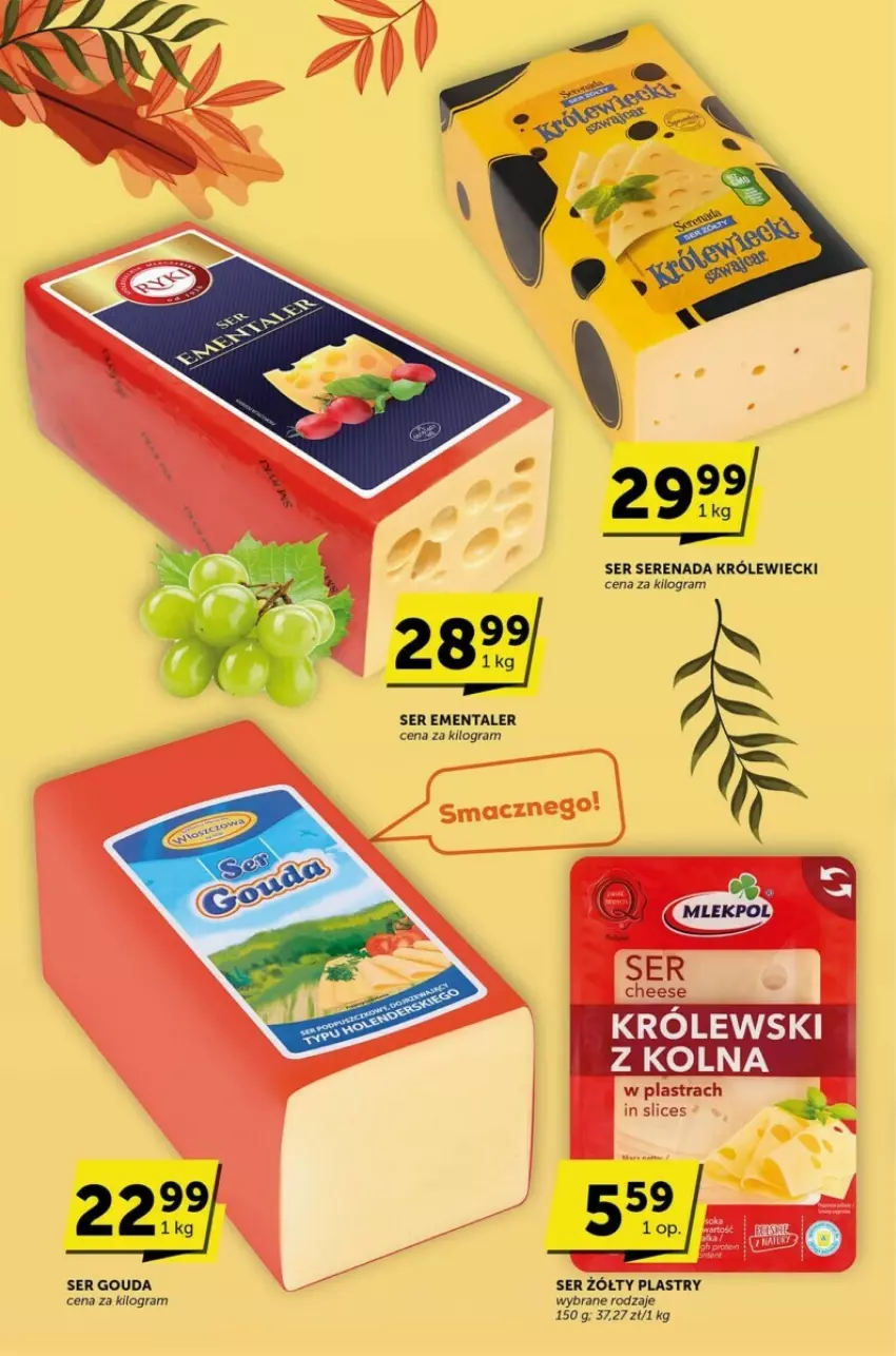 Gazetka promocyjna Selgros - ważna 05.10 do 17.10.2023 - strona 37 - produkty: Ementaler, Gouda, Gra, Królewski, Ser