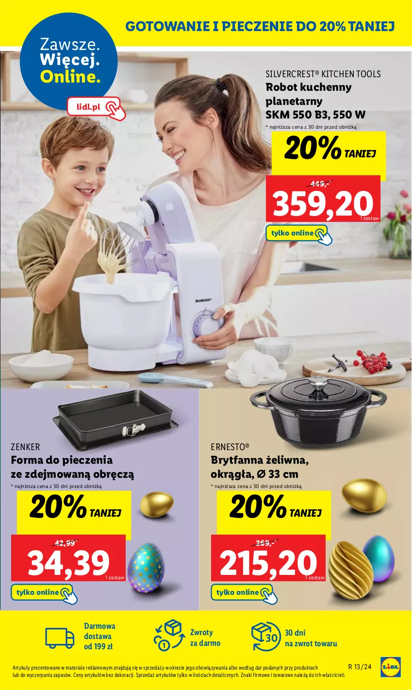 Gazetka promocyjna Lidl - GAZETKA - ważna 25.03 do 30.03.2024 - strona 31 - produkty: Fa, Forma do pieczenia, Piec, Robot, Silvercrest