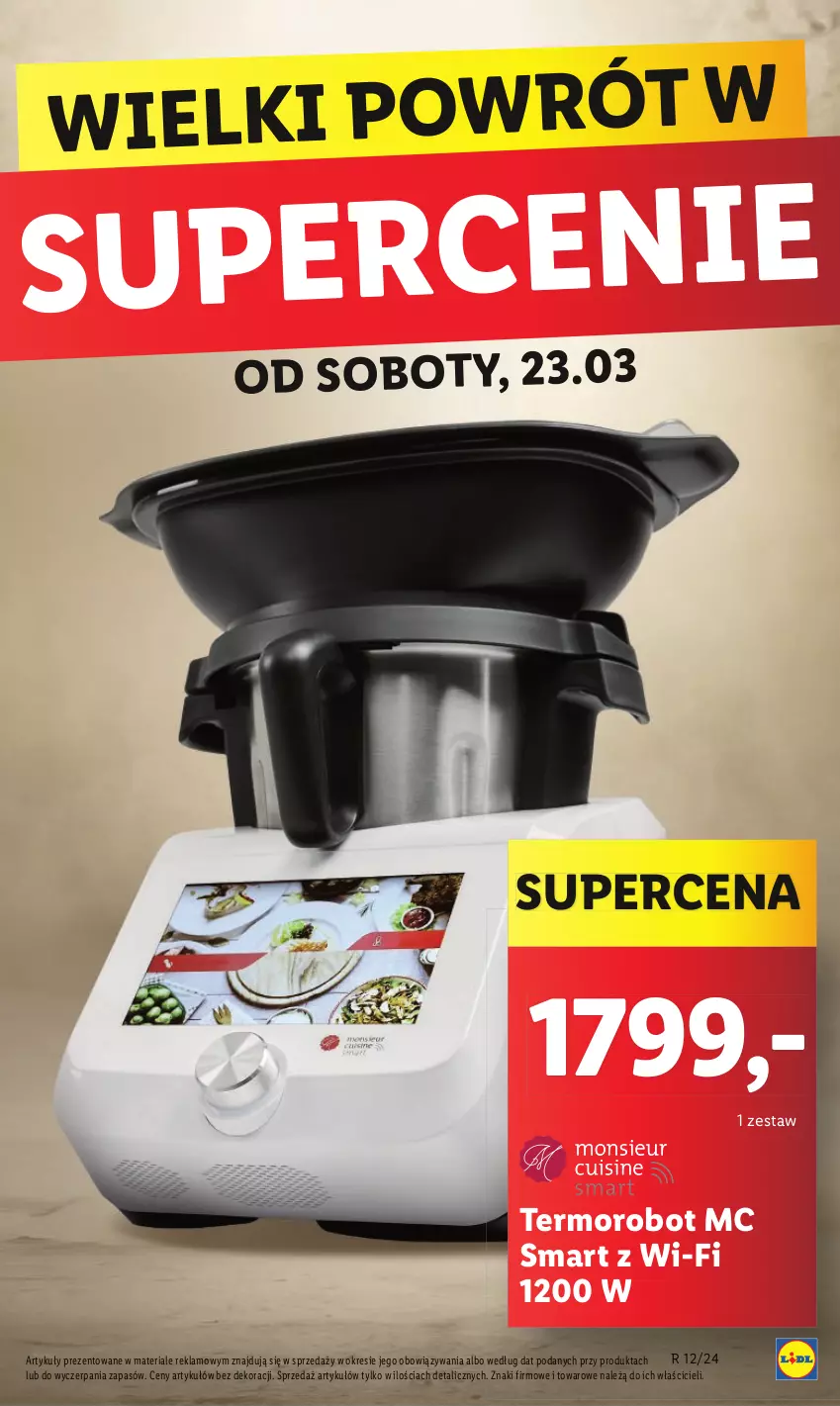 Gazetka promocyjna Lidl - GAZETKA - ważna 25.03 do 30.03.2024 - strona 7 - produkty: Robot