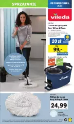 Gazetka promocyjna Lidl - GAZETKA - Gazetka - ważna od 30.03 do 30.03.2024 - strona 35 - produkty: Teleskop, Top, Sok, Ser, Por, Noż, Mus, Mop, Laur, Vileda, Wkład do mopa, Narożnik, Sprzątanie, LG, HP, Fa