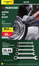 Gazetka promocyjna Lidl - GAZETKA - Gazetka - ważna od 30.03 do 30.03.2024 - strona 40 - produkty: Parkside, Pudełko, Zestaw kluczy