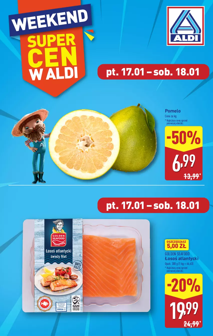 Gazetka promocyjna Aldi - Pełna oferta - ważna 13.01 do 18.01.2025 - strona 29 - produkty: Golden Seafood, Pomelo