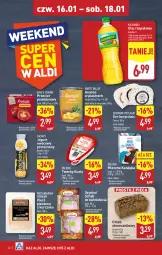 Gazetka promocyjna Aldi - Pełna oferta - Gazetka - ważna od 18.01 do 18.01.2025 - strona 26 - produkty: Piec, Kurczak, Kujawski, Ser, BIC, Twaróg, Jogurt owocowy, Jogurt, Ananas w plastrach, Ananas, Szynka, Podlaski, Olej rzepakowy, Chleb, Twaróg tłusty, Mleczna kanapka, Olej