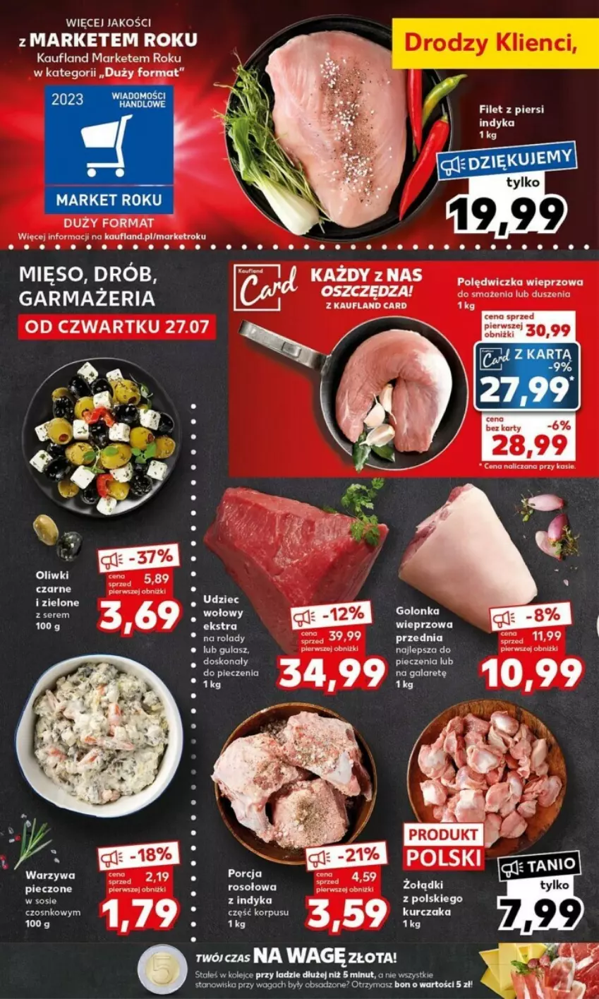 Gazetka promocyjna Kaufland - Kaufland Gazetka od 31.07.2023 do 02.08.2023 - ważna 31.07 do 02.08.2023 - strona 17 - produkty: Drób, Oliwki