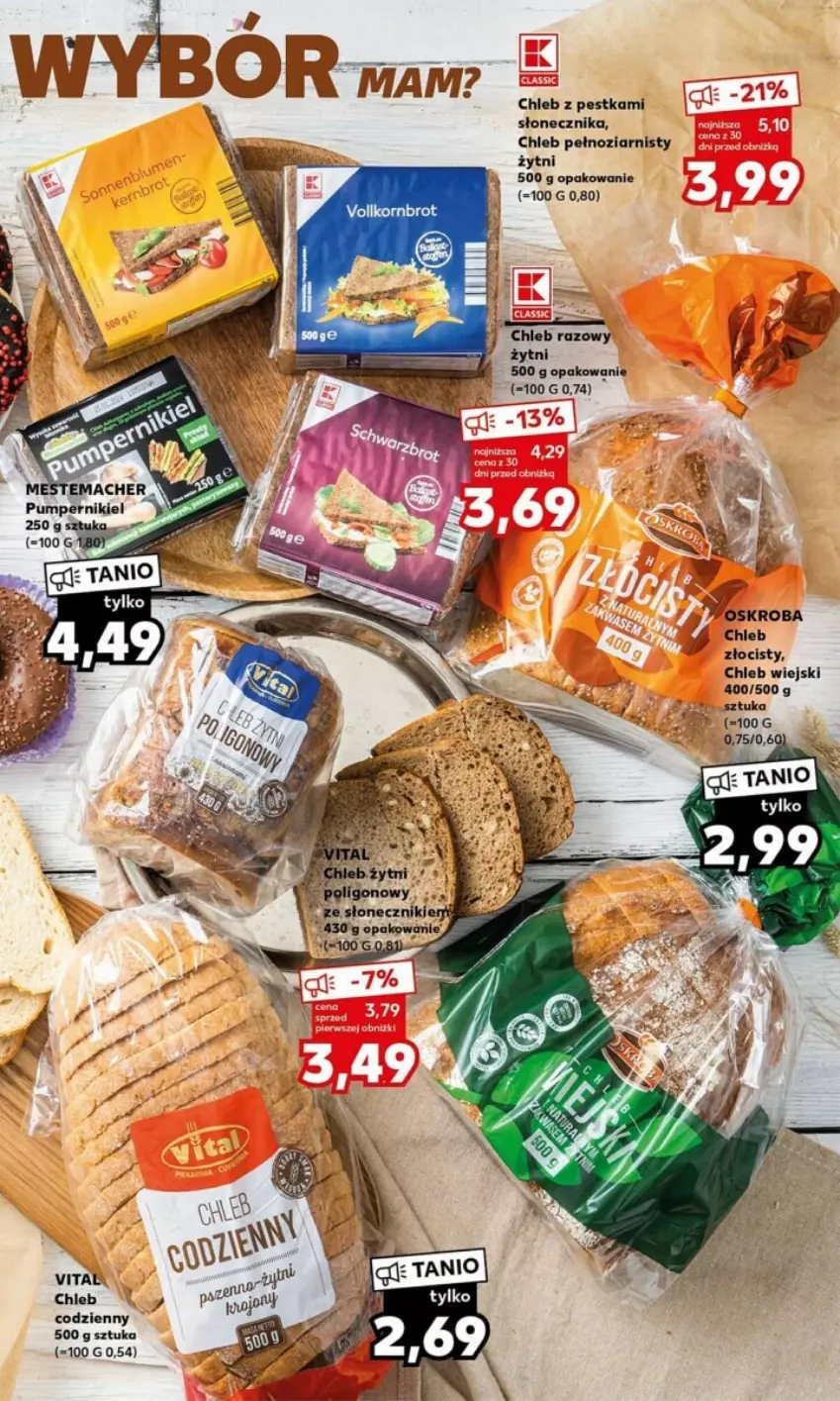 Gazetka promocyjna Kaufland - Kaufland Gazetka od 31.07.2023 do 02.08.2023 - ważna 31.07 do 02.08.2023 - strona 3 - produkty: Chleb