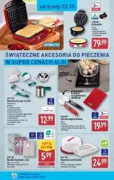 Gazetka promocyjna Aldi - Artykuły przemysłowe i tekstylia - Gazetka - ważna od 25.10 do 25.10.2025 - strona 8 - produkty: Piec, Cukier, Miseczka, Wałek do ciasta, Gofrownica, Pojemnik, Wałek, Wełna, Ręcznik, Waga, Szpatułka, LG