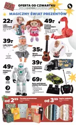 Gazetka promocyjna Netto - Gazetka non food - Gazetka - ważna od 27.11 do 27.11.2021 - strona 11 - produkty: Torebka, Top, Papier, Robot, Lalka, Gitara