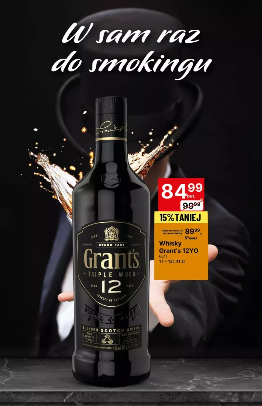 Gazetka promocyjna Delikatesy Centrum - DeliBarek DC46/DC47 - ważna 23.11 do 06.12.2023 - strona 18 - produkty: Fa, Gra, Grant's, Whisky