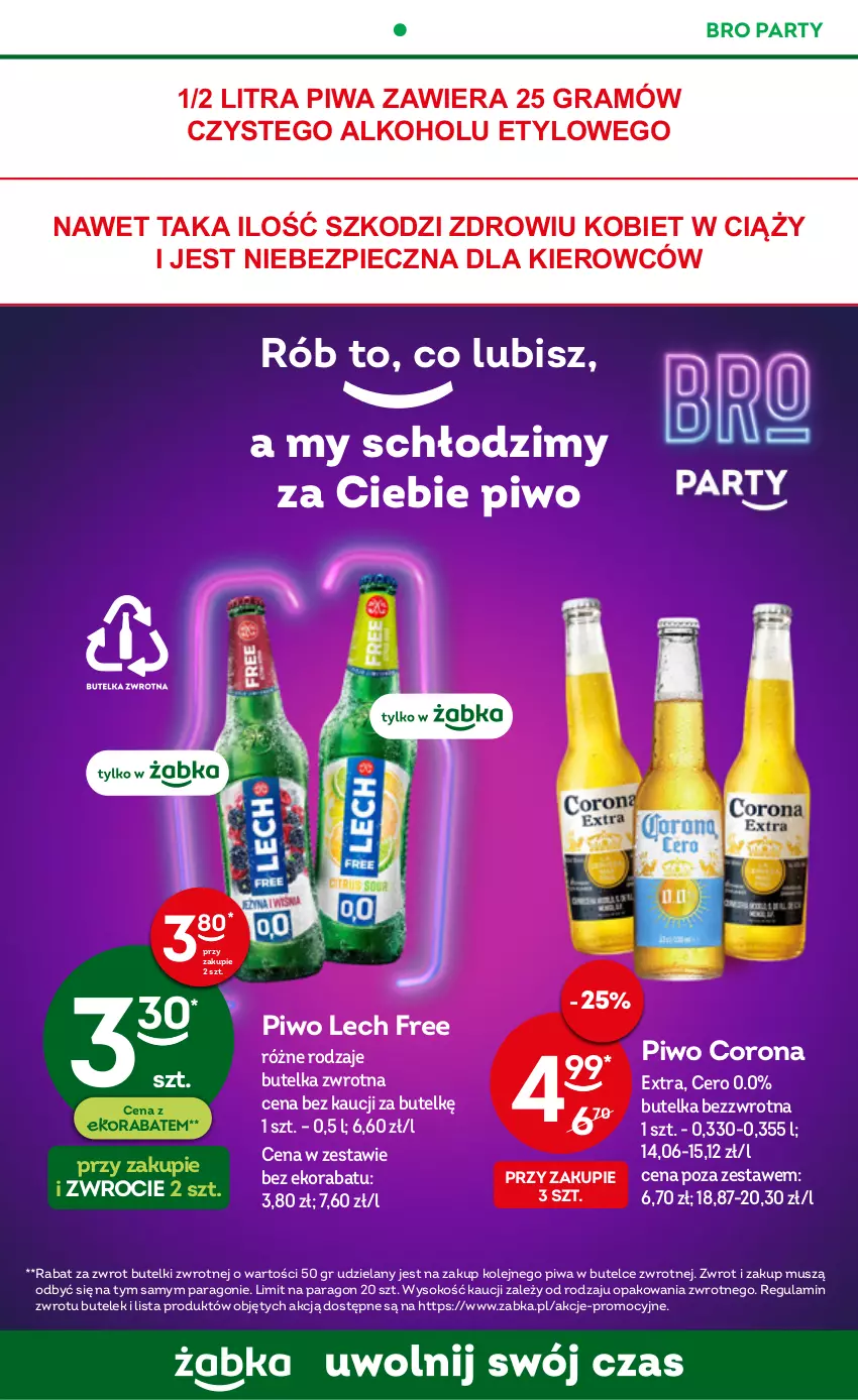 Gazetka promocyjna Żabka - ważna 30.11 do 06.12.2022 - strona 30 - produkty: Corona Extra, Gra, Mus, Olej, Piec, Piwa, Piwo, Sok