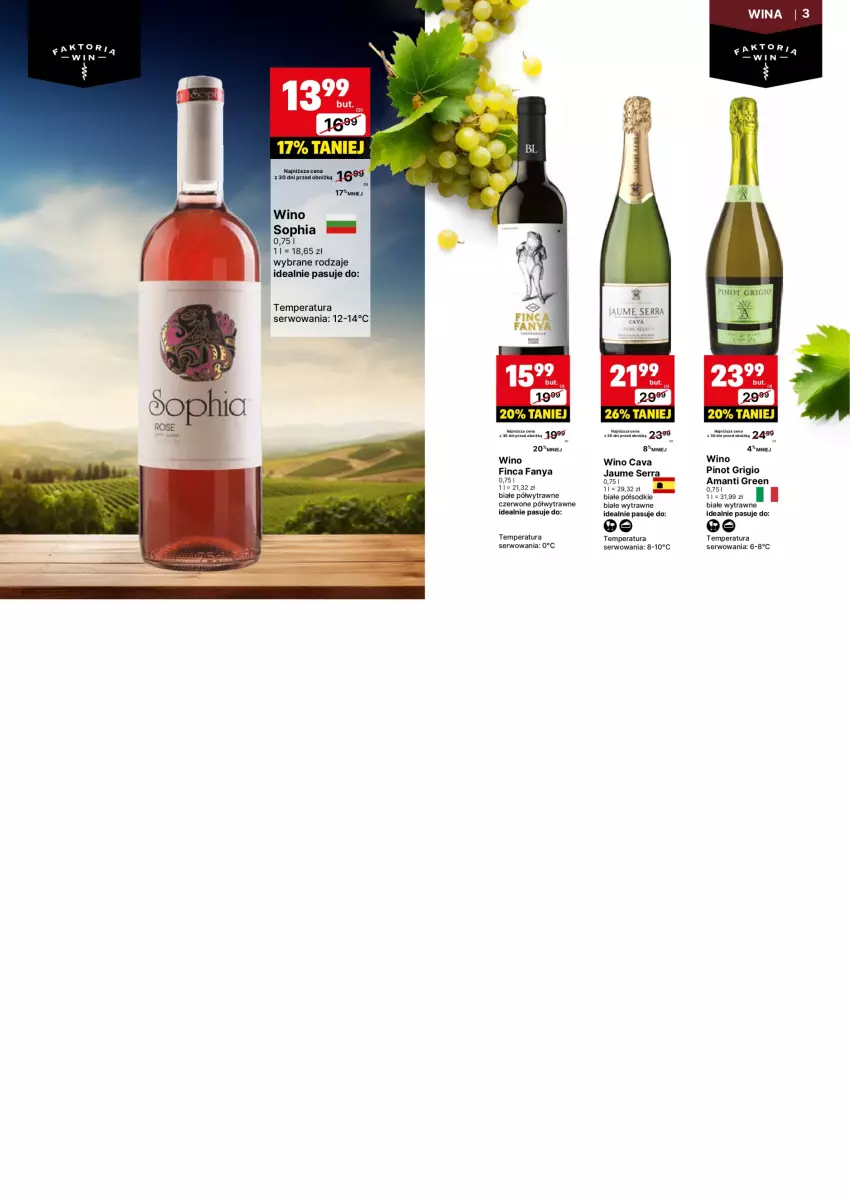 Gazetka promocyjna Delikatesy Centrum - DeliBarek DC31-DC32 - ważna 29.07 do 11.08.2024 - strona 2 - produkty: Fa, Pinot Grigio, Ser, Wino