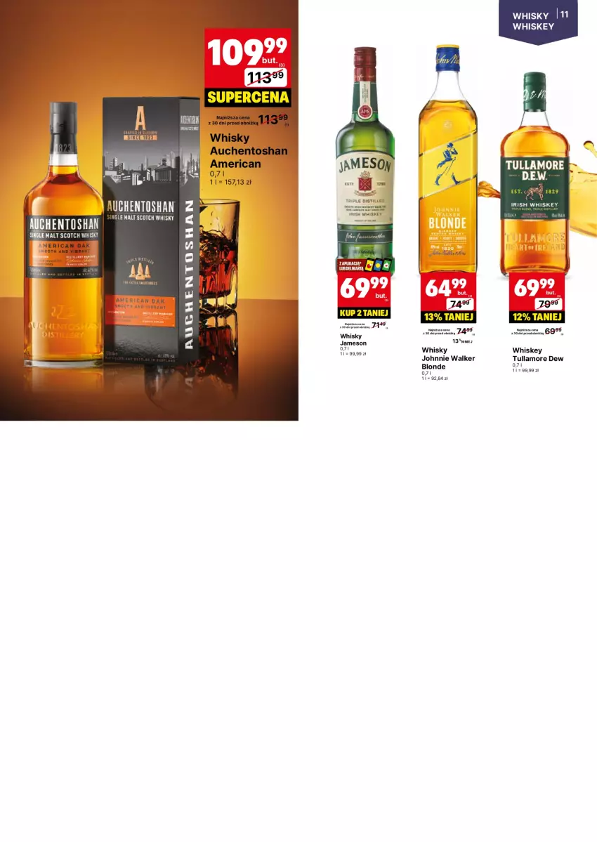 Gazetka promocyjna Delikatesy Centrum - DeliBarek DC31-DC32 - ważna 29.07 do 11.08.2024 - strona 6 - produkty: Jameson, Johnnie Walker, Mus, Tullamore Dew, Whiskey, Whisky