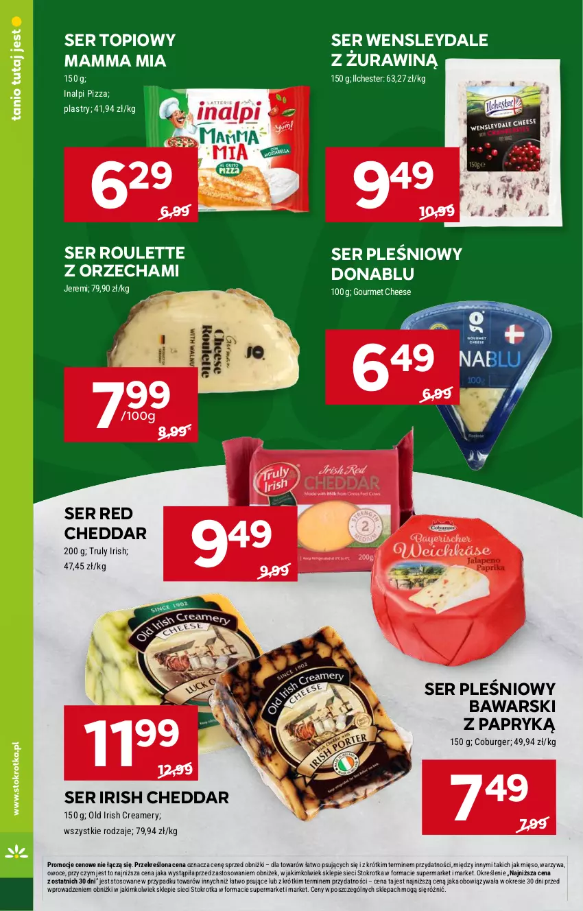 Gazetka promocyjna Stokrotka - Market - ważna 13.08 do 21.08.2024 - strona 10 - produkty: Ananas, Bakoma, Burger, Cheddar, Jogurt, Jogurt naturalny, Lodówka, Mięso, Mleko, Mlekovita, Owoce, Piątnica, Pizza, Ser, Ser pleśniowy, Serek, Serek homogenizowany, Top, Twaróg, Twaróg półtłusty, Warzywa