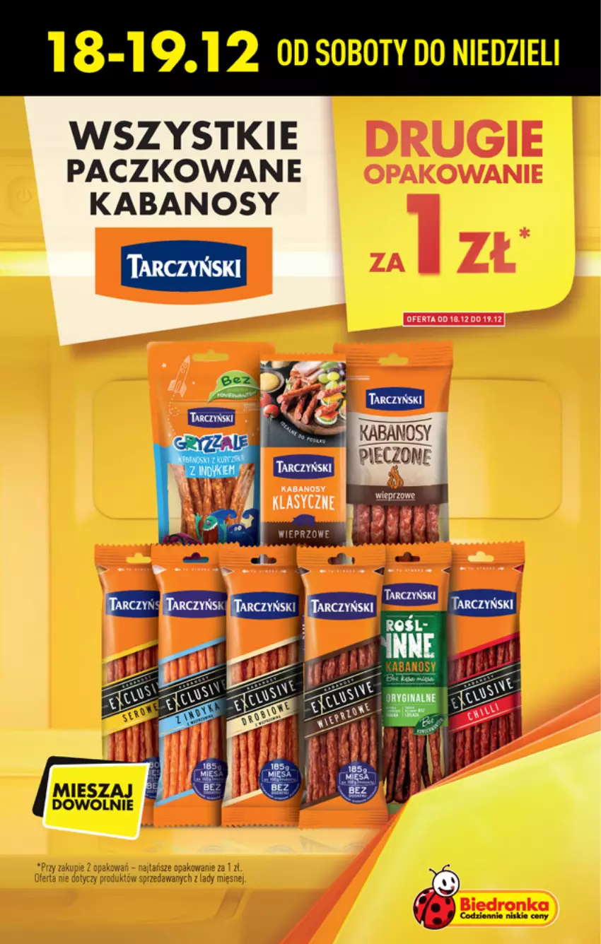 Gazetka promocyjna Biedronka - Wigilia - ważna 16.12 do 22.12.2021 - strona 7 - produkty: Fa, Kabanos