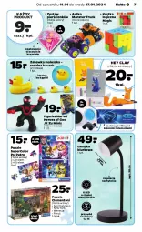 Gazetka promocyjna Netto - Akcesoria i dodatki - Gazetka - ważna od 17.01 do 17.01.2024 - strona 7 - produkty: Ryż, Przewód, Hey Clay, Puzzle, Biurko, Zabawka, Monster truck, Psi Patrol