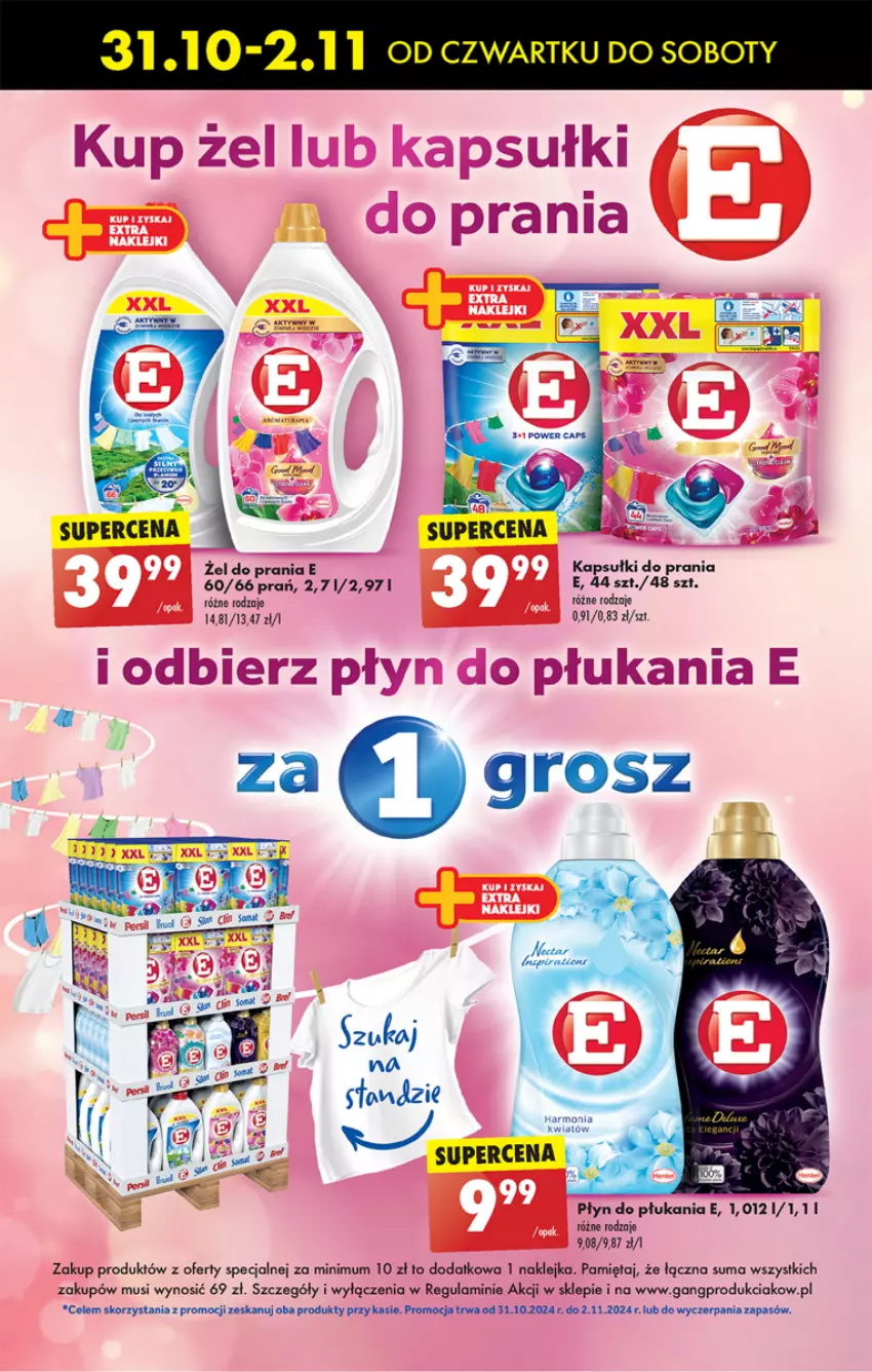 Gazetka promocyjna Biedronka - Od czwartku - ważna 31.10 do 06.11.2024 - strona 63 - produkty: Klej, LG, Mięta, Mus, Płyn do płukania