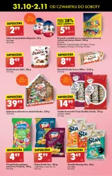 Gazetka promocyjna Biedronka - Od czwartku - Gazetka - ważna od 06.11 do 06.11.2024 - strona 55 - produkty: Ciastka, Top, Orzeszki, Beko, Kinder Bueno, Chipsy, Chrupki, Tonik, Baton, Kinder, Kalendarz, Kalendarz adwentowy