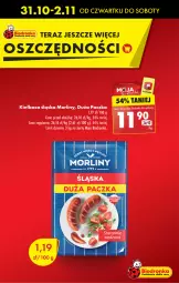 Gazetka promocyjna Biedronka - Od czwartku - Gazetka - ważna od 06.11 do 06.11.2024 - strona 7 - produkty: Dron, Morliny, Kiełbasa, Kiełbasa śląska