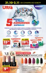 Gazetka promocyjna Biedronka - Od czwartku - Gazetka - ważna od 06.11 do 06.11.2024 - strona 70 - produkty: Sok, Por, Mop, Kawa, Tran, Lack, Sport, Kapsułki do prania, Niuqi