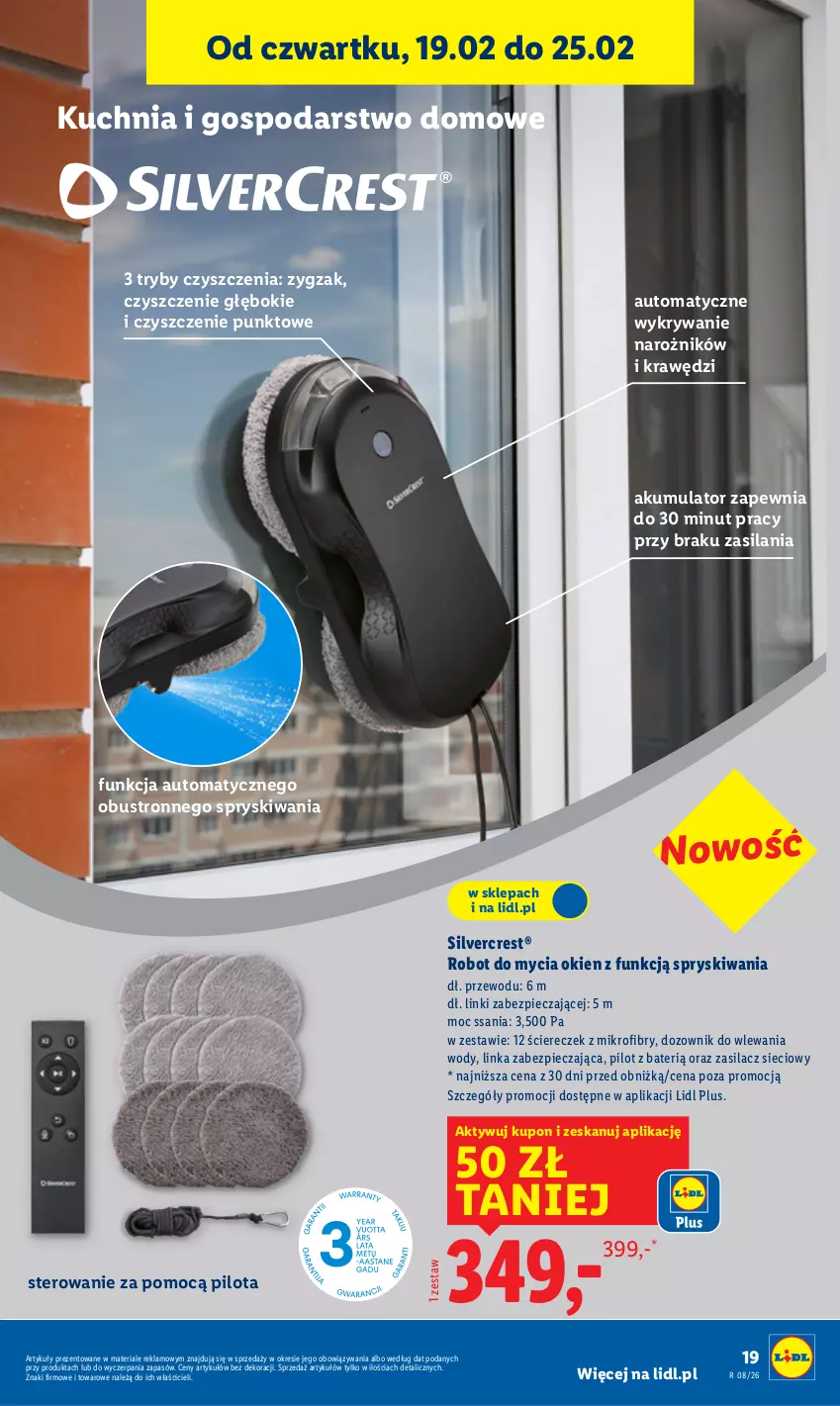 Gazetka promocyjna Lidl - GAZETKA - ważna 16.02 do 21.02.2026 - strona 23 - produkty: Akumulator, Dozownik, Inka, Kuchnia, Narożnik, Piec, Robot, Silan, Silvercrest
