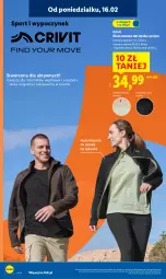 Gazetka promocyjna Lidl - GAZETKA - Gazetka - ważna od 21.02 do 21.02.2026 - strona 16 - produkty: Por, Sport, Bluza