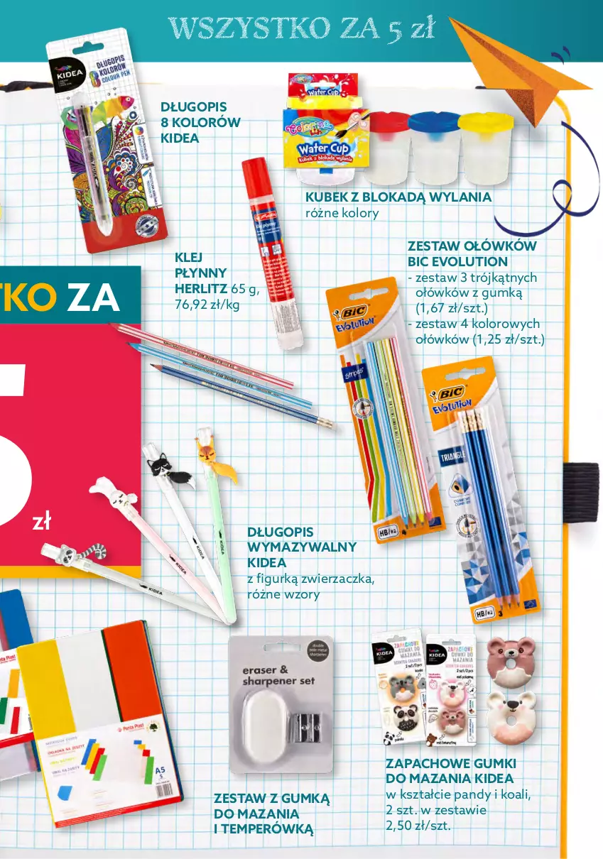 Gazetka promocyjna Dealz - SPRAWDŹ ROZSZERZENIE KATALOGUPOWRÓT DO SZKOŁY - ważna 29.07 do 04.09.2022 - strona 3 - produkty: BIC, Długopis, Klej, Kubek