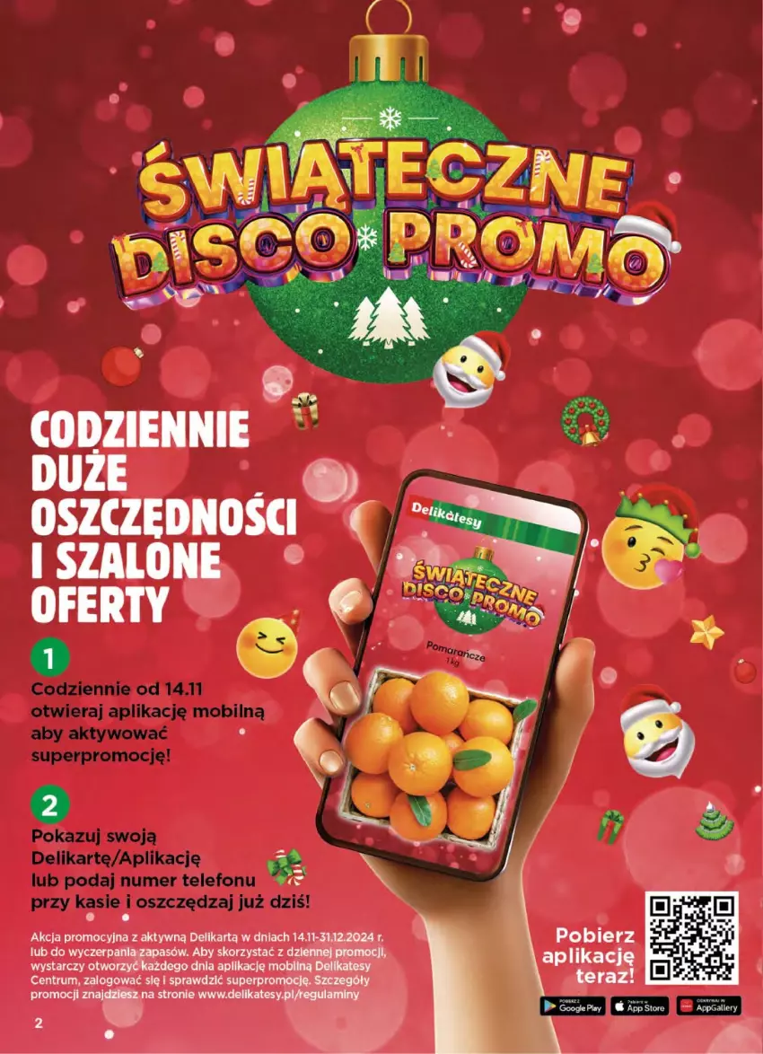 Gazetka promocyjna Delikatesy Centrum - NOWA GAZETKA Delikatesy Centrum od 14 listopada! 14-20.11.2024 - ważna 14.11 do 20.11.2024 - strona 2 - produkty: Mobil, Rum, Szal, Tera