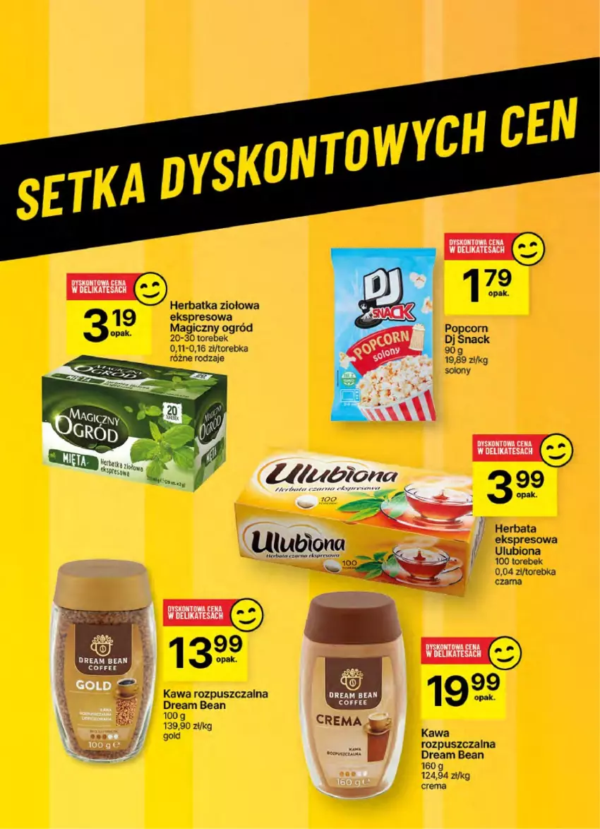 Gazetka promocyjna Delikatesy Centrum - NOWA GAZETKA Delikatesy Centrum od 14 listopada! 14-20.11.2024 - ważna 14.11 do 20.11.2024 - strona 42 - produkty: Herbata, Kawa, Kawa rozpuszczalna, Ogród, Popcorn, Torebka