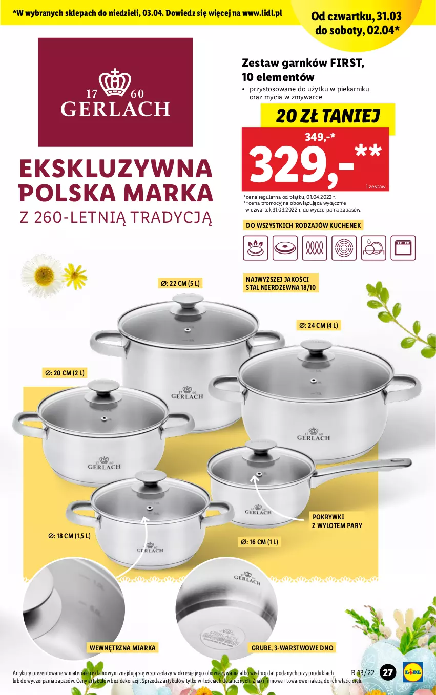 Gazetka promocyjna Lidl - GAZETKA - ważna 28.03 do 03.04.2022 - strona 27 - produkty: Miarka, Piekarnik