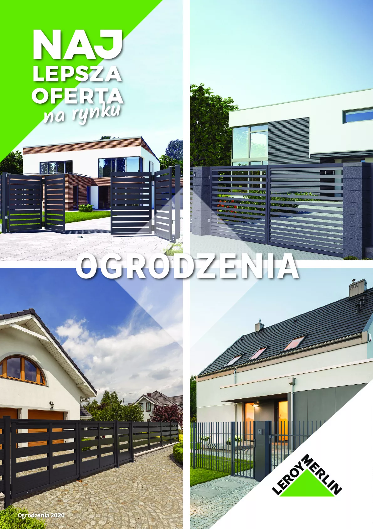 Gazetka promocyjna Leroy Merlin - Ogrodzenia 2020 - ważna 01.12 do 31.12.2020 - strona 1